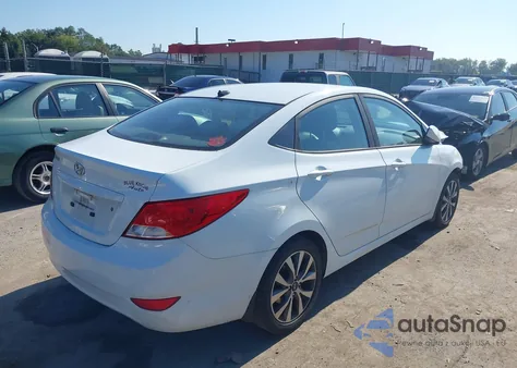 2017 Hyundai Accent Se from USA, damaged, VIN KMHCT4AE6HU346821